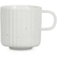 Salt & pepper Kaffeebecher Ora Gloss White 205 ml (4er Set)