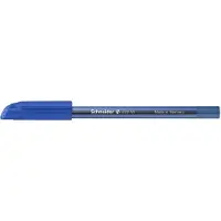 Schneider Kugelschreiber Vizz, Strichstärke M, Gelco, dokumentenecht, 50 Stück, blau