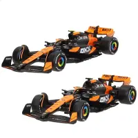 Bburago 78512 F1 2024 Mclaren Mcl38 Piastri & Norris 1:43 Automodellbausatz 2 Einheiten
