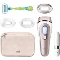 Braun Silk-expert Pro PL7249, Lichtimpulstechnologie (IPL), Gold, Weiß, AC, 100 - 240 V, 50 - 60 Hz, 224 mm