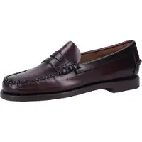 Sebago Classic Dan Damen Brown Burgundy-Schuhgröße 40,5