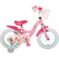 Volare Kinderfahrrad Disney Princess, 14 Zoll, ohne Rücktrittbremse