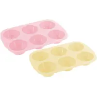 Fackelmann Muffinform für 6 Stück 28 x 19 cm GLO655056991