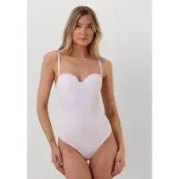 Wolford Damen Tops & T-Shirts Mat De Luxe Forming String Body - Wit - Größe S-B