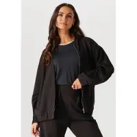 Inwear Damen Jacken Laicentiw Vincent Bomber - Zwart - Größe M