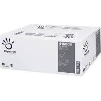 Papernet H?ndkl?deark Papernet Standard V-fold 1-lag 23x24.5x12.2 cm Natur,20 pk x 250 stk/krt