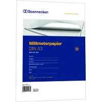 Soennecken Millimeterpapierblock Papierformat: DIN A3 Grammatur: 80 g/m²