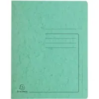 Exacompta 25 Schnellhefter Karton grün DIN A4