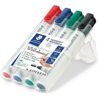 Staedtler - Lumocolor whiteboard marker 2,0 mm - 4 pc. asst. (351 WP4)