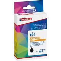 Edding EDD-626, Hohe (XL-) Ausbeute, Schwarz, 12 ml, 1 Stück(e), 785 Seiten, Multipack