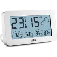 Braun BC 13 W DCF Funkwetterstation weiß