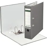 Leitz Ordner 1010, DIN A4, Rückenbreite 80 mm, 20 Stück, grau