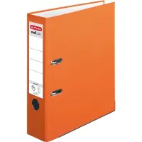 Herlitz Ordner maX.file protect, DIN A4, Rückenbreite 80 mm, 20 Stück, orange