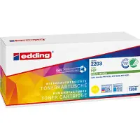 Edding EDD-2203 Toner, yellow kompatibel zu HP 203A (CF542A), 1300 Seiten, Gelb, 1 Stück(e)