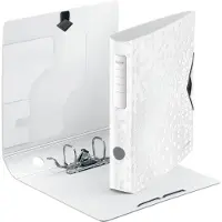 Leitz Ordner Active WOW, DIN A4, Rückenbreite 65 mm, 5 Stück, weiß