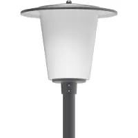 Leipziger LED-Mastaufsatzleuchte