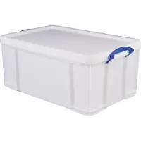 Really Useful Box Aufbewahrungsbox 71 x 31 x 44 cm (B x H x T) DIN A4 64l Polypropylen weiss