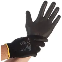 Kaiser+Kraft Feinstrickhandschuhe BLACK ACE