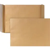 Posthorn Faltentaschen B4 oF/hk braun 40mm Klotzboden 150g Packung 200 Stück