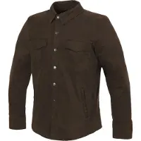 Büse Jackson II Motorrad Hemd Herren Baumwolle braun, 3XL