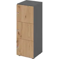 Hammerbacher Schliessfachschrank 3OH 3xDS gp/ei