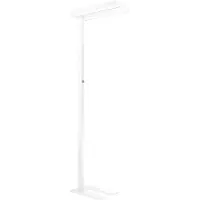 Alco LED-Stehleuchte 9080 Aluminium mit Metallfuß 80W weiß