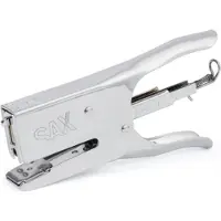 SAX Hefter Saxdesign Hefter 630, bis zu 40 Blatt, blanko, silber