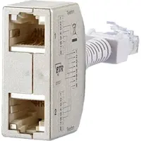 METZ CONNECT Cable Sharing Adapter pnp1, Telefon/Telefon, 2 St.