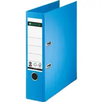 Leitz Ordner 1007/1008, DIN A4, Rückenbreite 80 mm, 10 Stück, hellblau