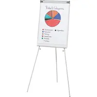 Soennecken Flipchart 68x105cm grau Dreibeinstativ