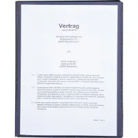 Neutralware Sichtbuch Verwendung für Papierformat: DIN A4 Werkstoff: Polypropylen