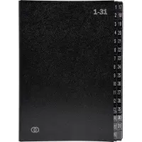 Soennecken Pultordner oeco 3426 1-31 32tlg schwarz