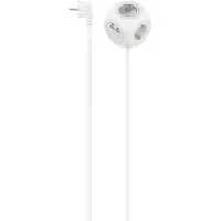 Hama 00223195, 1,4 m, Drinnen, Type E/F, 1,5 mm², Kunststoff, Weiß