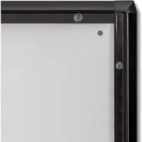 SHOWDOWN Schaukasten Economy schwarz 6x DIN A4