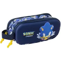 Sonic The Hedgehog 3D Doppel-Federmäppchen, City