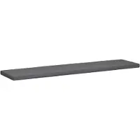 CLP Sitzkissen outdoor 8 cm dick, für Gartenbank mit Reißverschluss, wetterfest und waschbar, Schaumstoffpolster, 600D Oxford-Gewebe