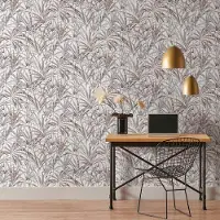Erismann Vliestapete 10213-10 Code Nature floral grau 10,05 x 0,53 m GLO769057636