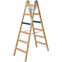 Iller-Leiter - Breitsprossenstehleiter "Professional", 512786