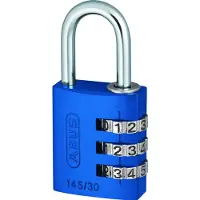 ABUS Zahlenschloss 145/30 in blau