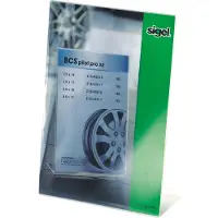 Sigel TA210, A4, Acryl, Transparent, 213 mm, 78 mm, 302 mm