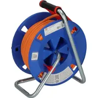 Brennenstuhl 1182690200, 25 m, Draußen, IP44, Kältebeständig, Ölbeständig, Kunststoff, Schwarz, Blau, Orange