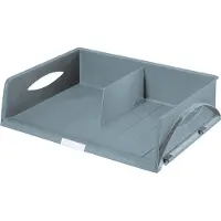 Leitz Ablagekorb Sorty Jumbo, DIN A3 quer, Polystyrol, grau