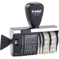 Trodat Datum-Wortstempel 1117