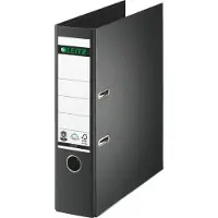 Leitz Ordner 1007/1008, DIN A4, Rückenbreite 80 mm, 10 Stück, schwarz