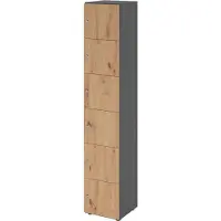 Hammerbacher Schliessfachschrank 6OH 6xDS gp/ei