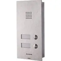 Wantec MONOLITH C a/b 2T Türsprechstelle mit 2 Tasten, 4052, 4052