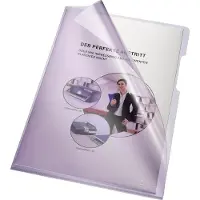 Leitz Bene Sichthülle 205000VI DIN A4 HPVC violett 100 St./Pack.