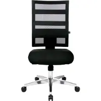 Topstar Bürodrehstuhl m.Punktsynchrontechnik schwarz/schwarz 450-550mm Trgf.110kg