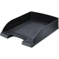 Leitz Ablagekorb Standard 5227, Kunststoff, 5 Stück, schwarz