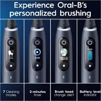 Oral-B - iO9 Duo Pack Black Onyx & Rose Quartz Electric Toothbrush - E